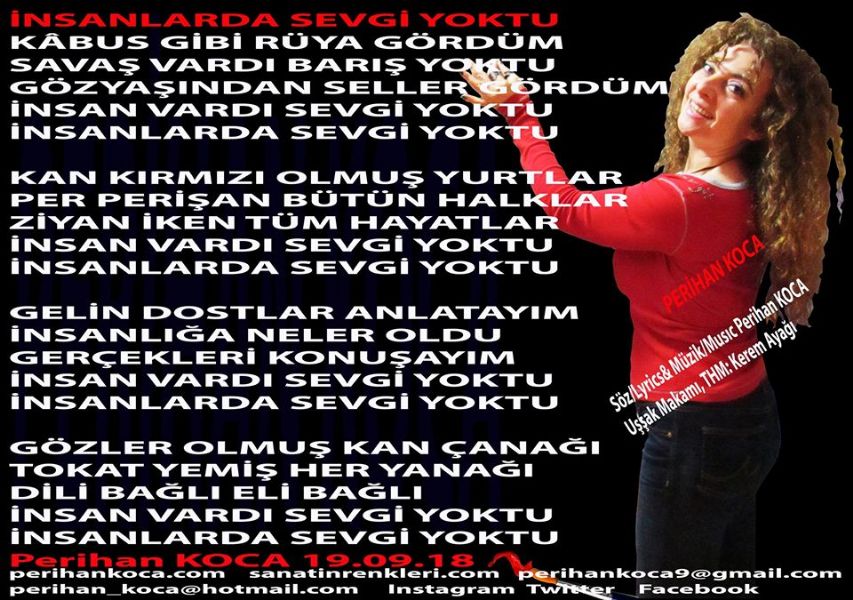 İNSANLARDA SEVGİ YOKTU